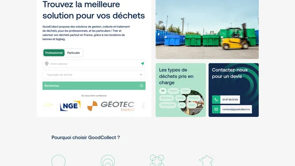 GoodCollect screenshot