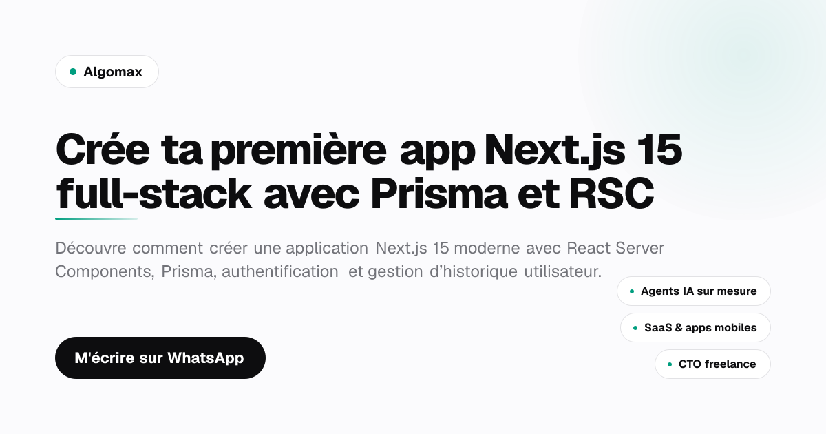 Js15 Flickr Crée ta première app Next.js 15 full-stack avec Prisma et RSC